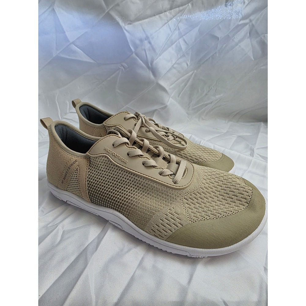 Hike Footwear Stride Barefoot Shoes Tan Khaki Minimalist Sneaker Mens 8.5 W 10.5